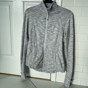 Lululemon Define Jacket Size 8, space gray (white, black, gray) great condition